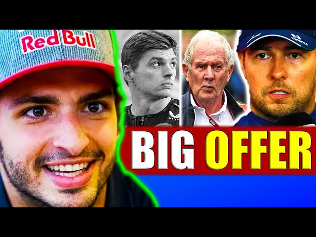Red Bull CONFIRM Sainz Contract Negotiations! 🚨