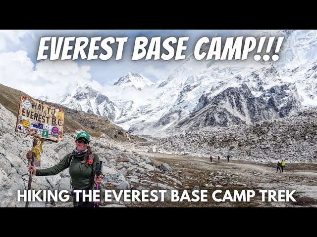Pt. 6: Everest Base Camp!! | Hiking The Everest Base Camp Trek | EBC 2022
