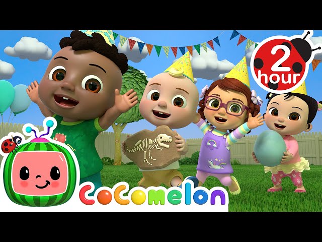 Cody's Dino Birthday Party | CoComelon - It's Cody Time | CoComelon Songs for Kids & Nursery Rhymes