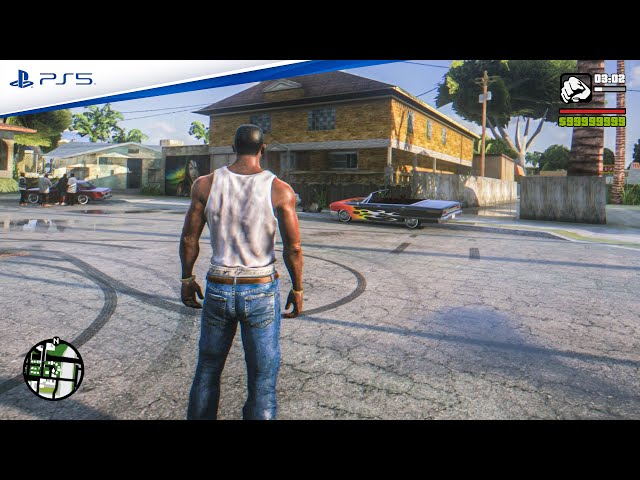 GTA San Andreas Remake - Unreal Engine 5 Amazing Gameplay Concept Demo | GTA 5 PC Mods