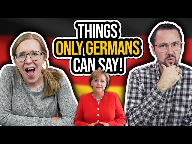 What Germans Can Say That Americans Can't Say