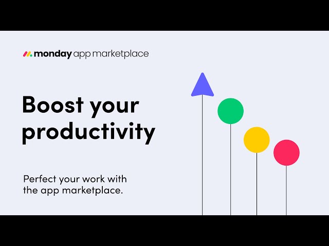 Unlock more capabilities with monday marketplace