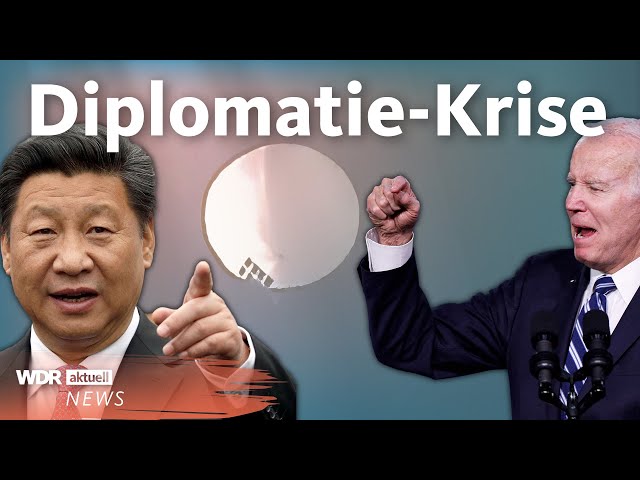 Hat China die USA mit einem Spionage-Ballon ausspioniert? | WDR Aktuelle Stunde