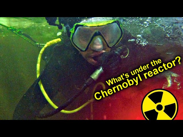 ✅SCUBA under the Chernobyl Reactor 😱 Immersion in radioactive water in the flooded tunnels