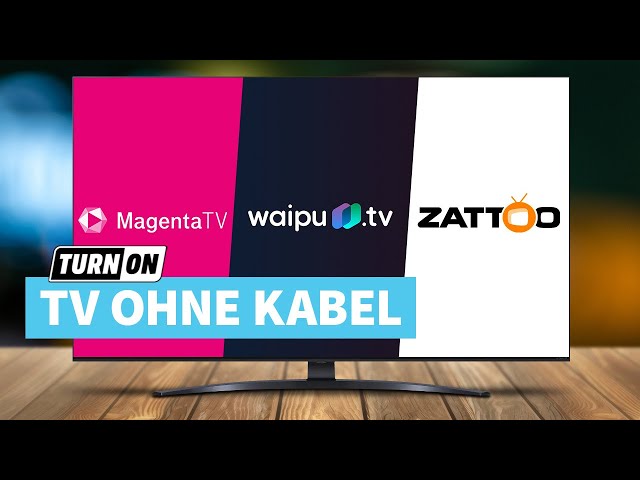 Jetzt TV übers Internet! MagentaTV, Waipu.tv und Zattoo im Vergleich
