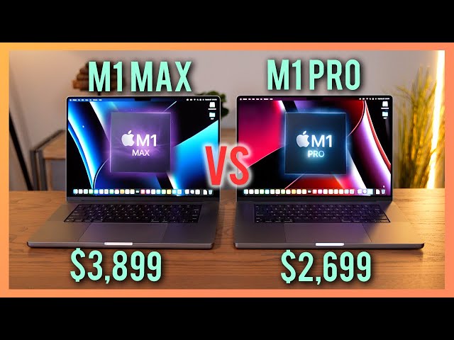 M1 Pro vs M1 Max MacBook Pro ULTIMATE in depth comparison!