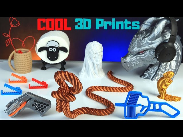 TOP 10 COOL Things to 3D Print