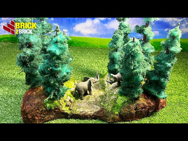 Building Diorama Forest #Diorama #miniature