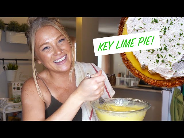 Making Key Lime Pie! (Quarantine Cooking With Alix) | Alix Traeger
