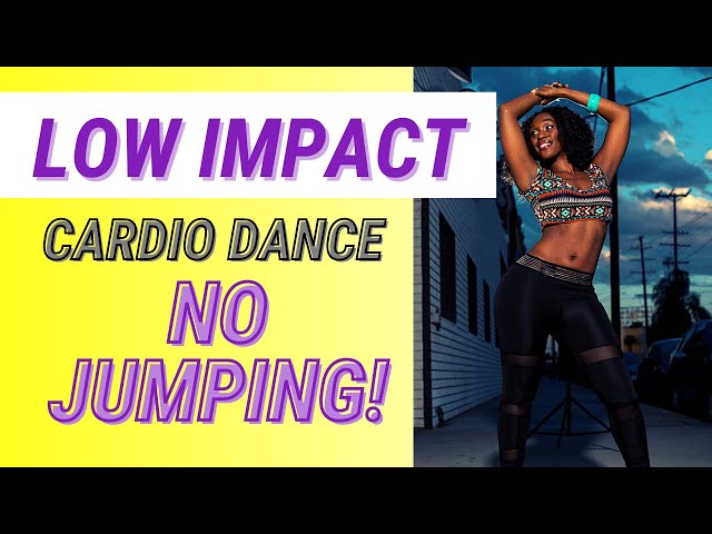 LOW IMPACT Cardio Dance Workout with 🚫 NO JUMPING
