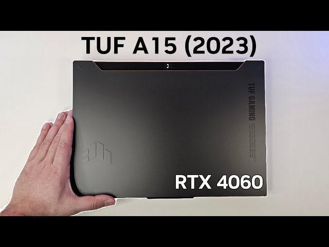 ASUS TUF A15 (2023) Unboxing & Review - RTX 4060 Gaming Laptop + Gameplay