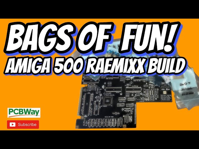 Raemixx Amiga 500 Plus Build. Bags of FUN!  Lets begin Part 1