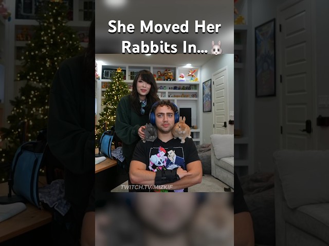 She Moved in... with her Rabbits.