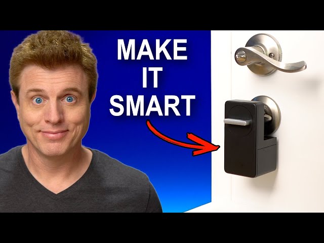 A Different Kind of Smart Lock You Need To See! SwitchBot Lock