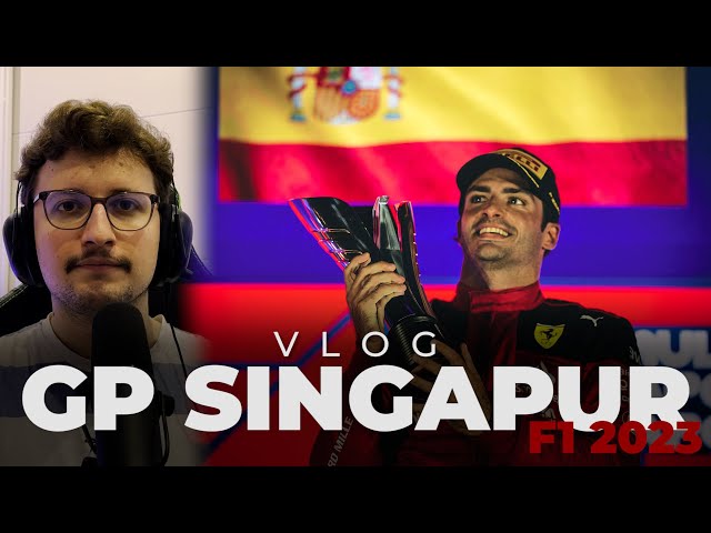 GP Singapur F1 2023 - Carlos Sainz arrasa: ¡segunda victoria en Fórmula 1! | El vlog post-carrera