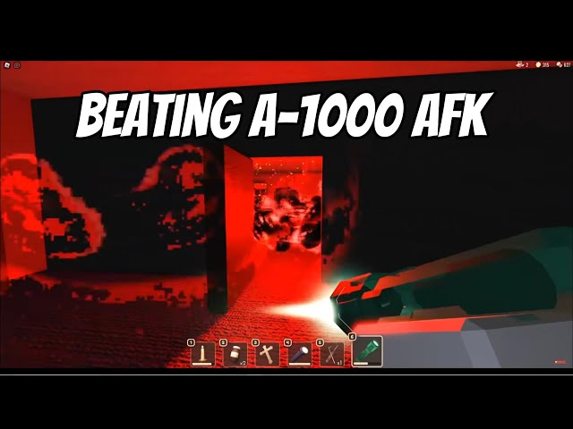 Doors but I beat a-1000 afk and get world record legit xd