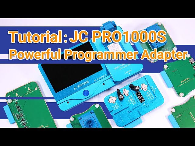 JC Multifunctional Programmer Adapter PRO1000S | JC Tools Tutorial