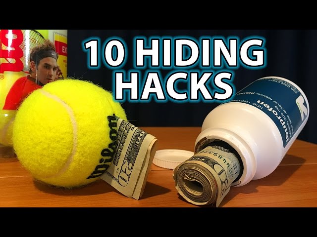 How to Make 10 SECRET Hiding SPOTS!