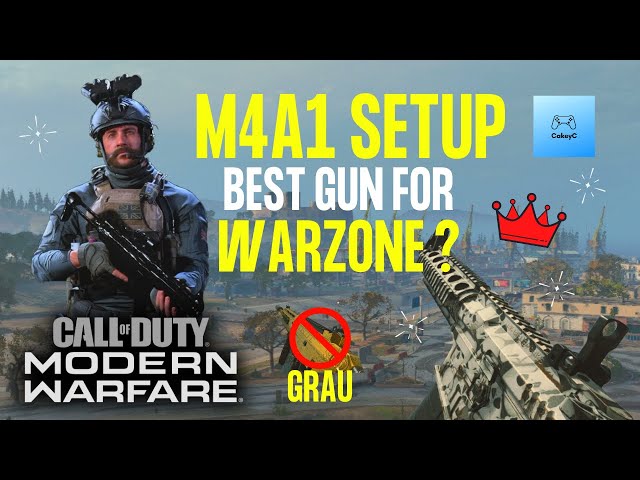 BEST M4A1 CLASS SETUP: BEST GUN TO USE IN WARZONE AFTER GRAU NERF? (Call of Duty Modern Warfare)