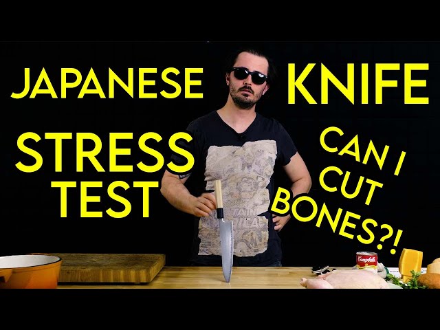 Are Japanese knives delicate? Lets find out?!