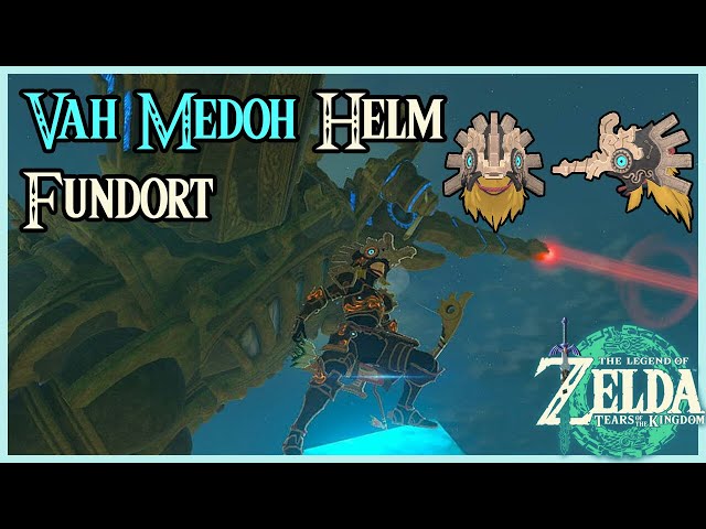 Vah Medoh Helm Fundort Zelda Tears of the Kingdom Medoh Helm ohne Amiibo erhalten Titan