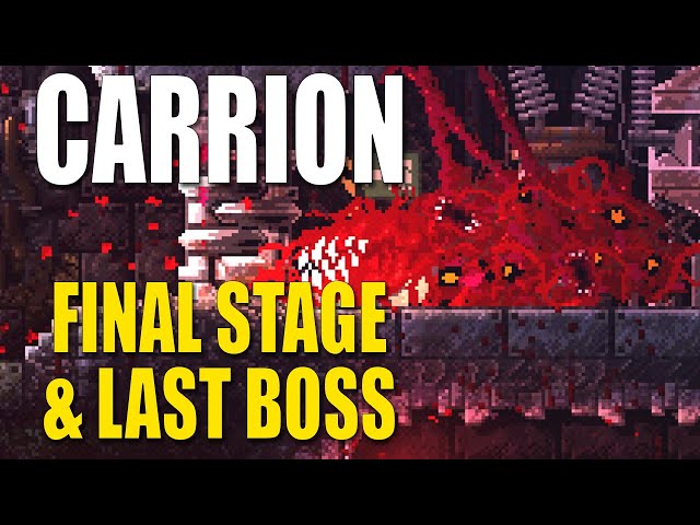 Carrion - Final stage + boss + ending