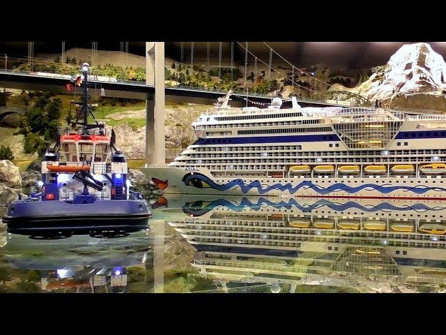 Miniature-Giants - little big ships at Miniatur Wunderland Hamburg