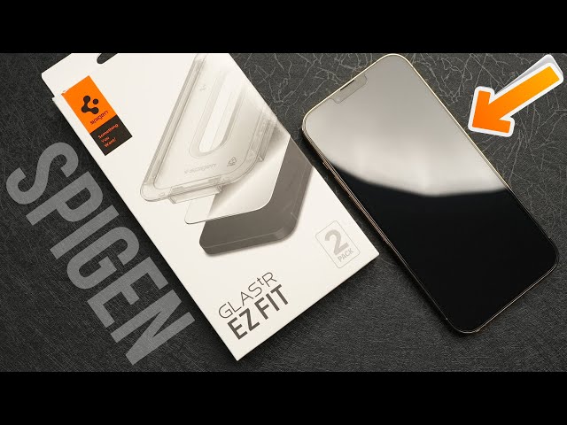 iPhone 13 Pro Max Spigen Tempered Glas.tR EZ Fit Screen Protector Review!