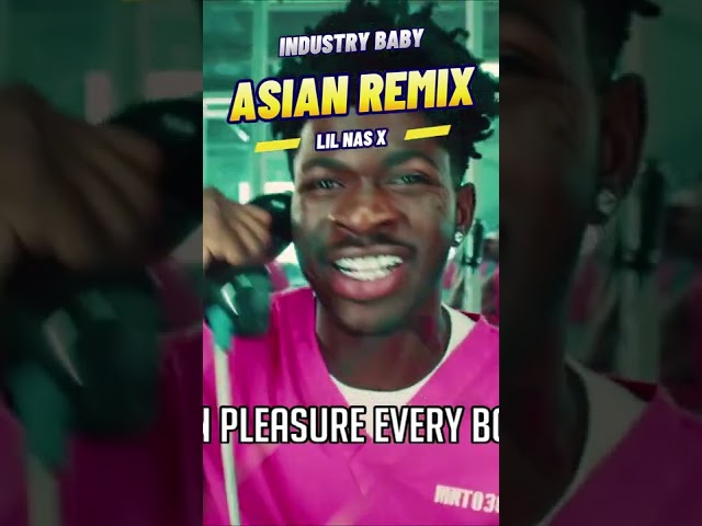 Lil Nas X - Industry Baby (Asian Version) #shorts