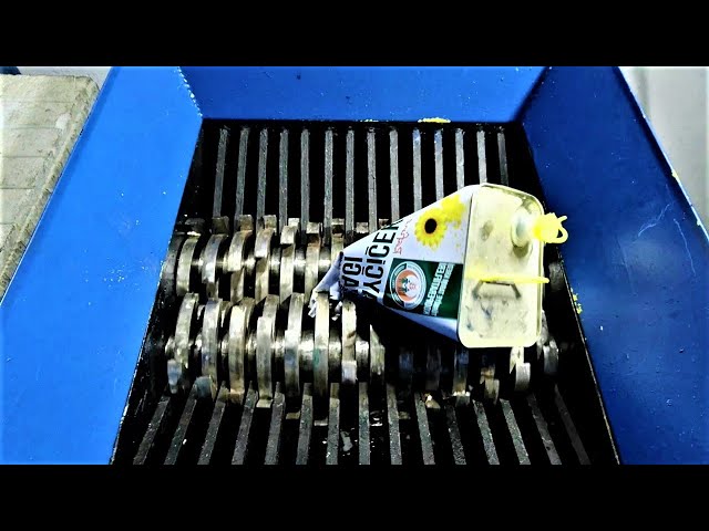 Shredding Machine Vs Metal Cans | Shredder Machine | Oddly Satisfying