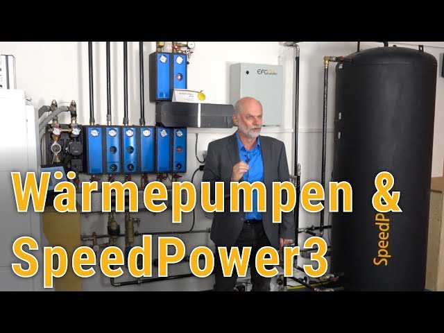 Wärmepumpe besser und schneller mit dem SpeedPower3 Heizsystem nutzen