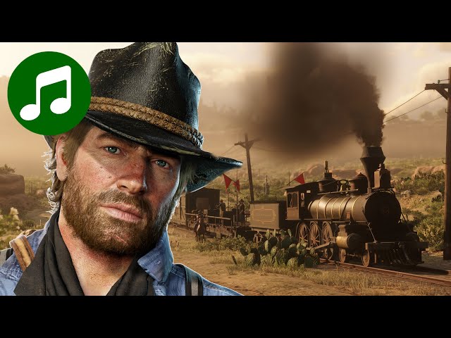 Train Ride With Arthur 🎵 10 Hours RED DEAD REDEMPTION 2 Ambient Music (SLEEP | STUDY | FOCUS)
