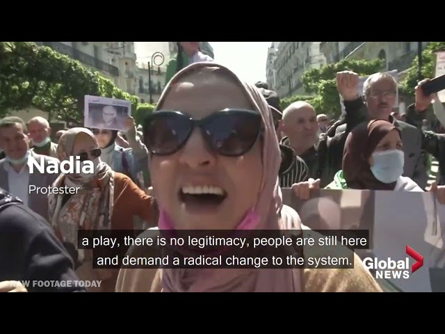Thousands protest in Algeria to reject planned elections