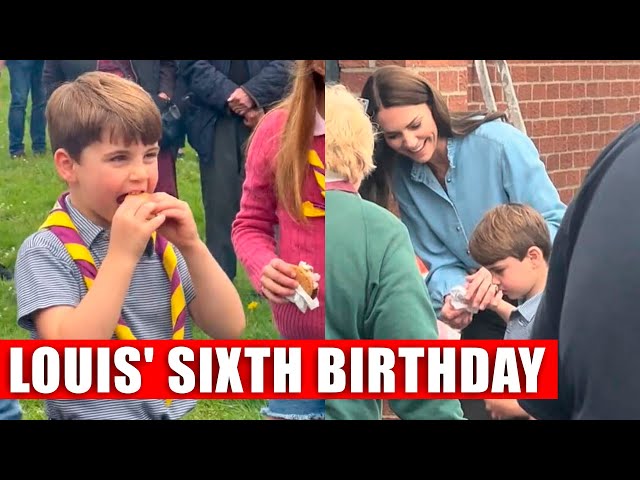 Prince LOUIS CELEBRATED His Sixth BIRTHDAY With His Family!