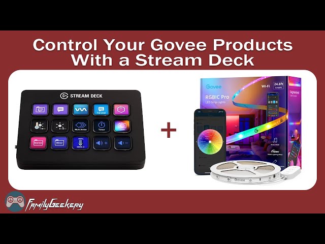 How to Control Govee Products with your Elgato Stream Deck