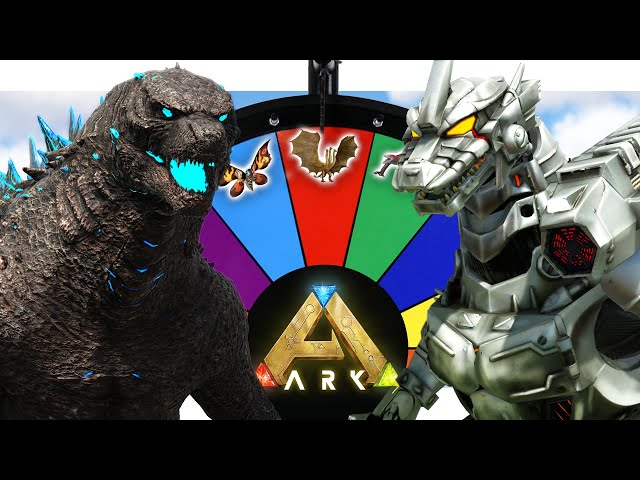 We Spin Wheel to Tame & Battle Kaiju Monsters in ARK