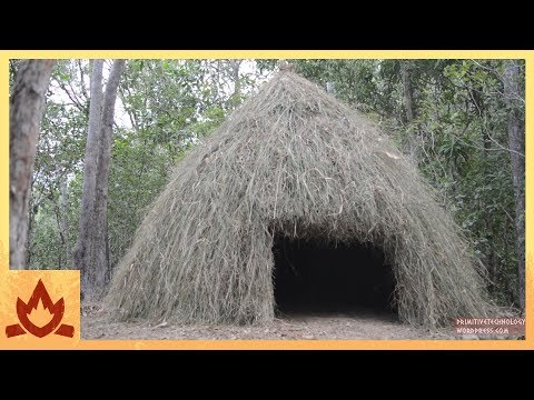 Primitive Technology: Grass hut