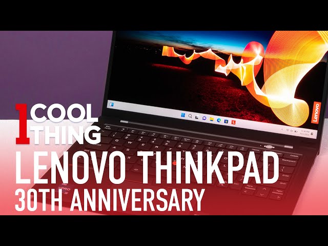 Lenovo's 30th Anniversary ThinkPad: Hands On With the X1 Carbon Special Edition