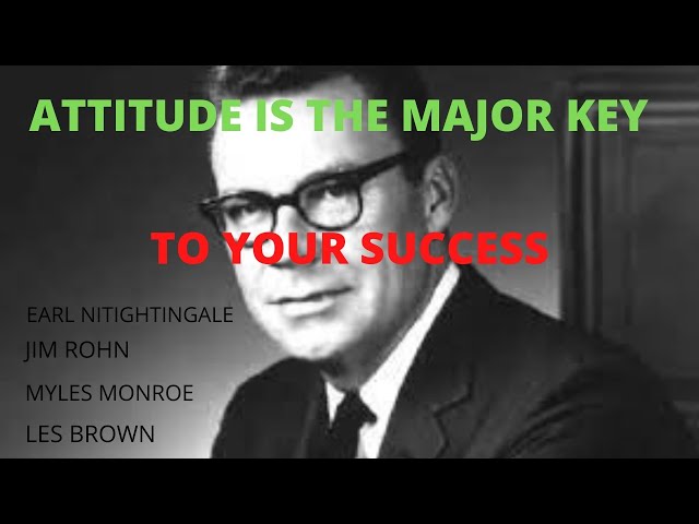 ATTITUDE IS THE MAJOR KEY TO YOUR SUCCESS