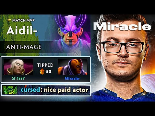 When Miracle- Picks Anti-Mage... You Know It's Over