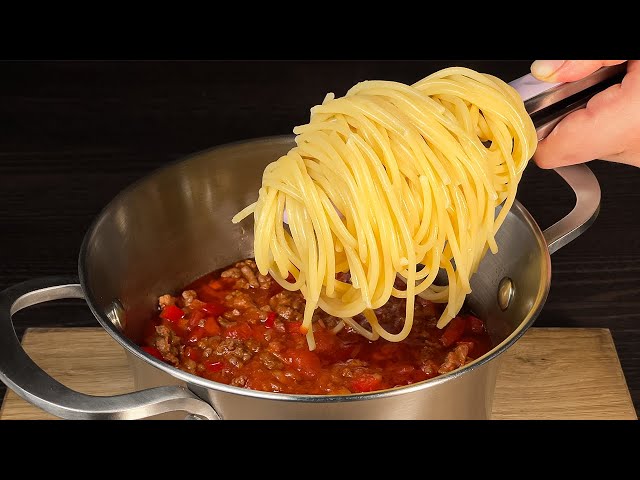 The most delicious recipe! Perfect pasta in 10 minutes according to an Italian grandmother's recipe!