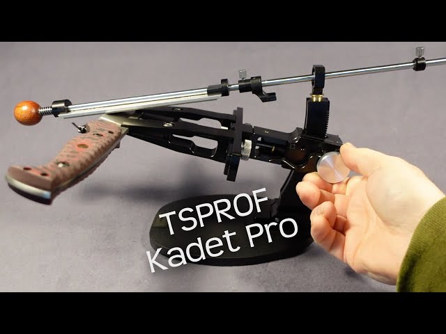 TSPROF Kadet Pro / knife sharpening system - part 2: settings and sharpening