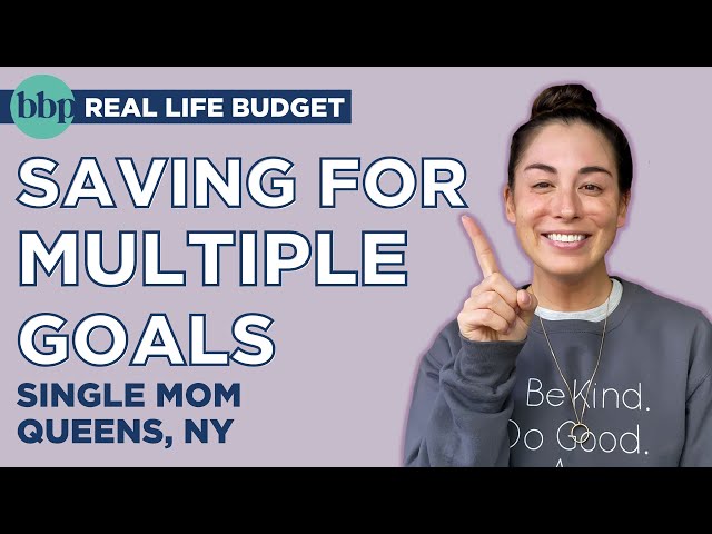 BBP REAL LIFE BUDGET | Single Mom + Savings Tips