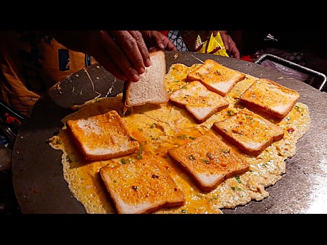 India Street Food - EGG OMELETTE SANDWICH