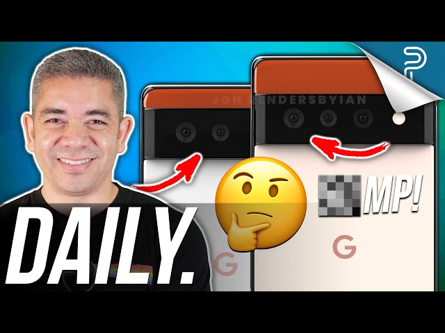 FINALLY a Pixel 6 Camera Upgrade, Apple Watch Series 7 Redesign & more!