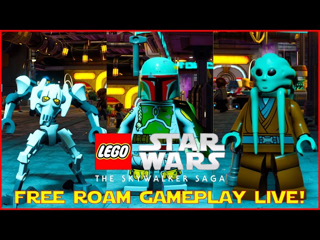 LEGO Star Wars The Skywalker Saga - Galactic Free Roam!