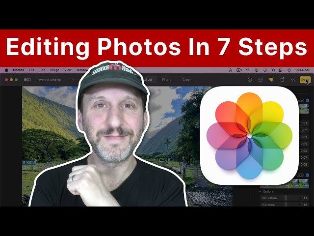 7 Steps To Edit Your Photos In the Mac Photos App