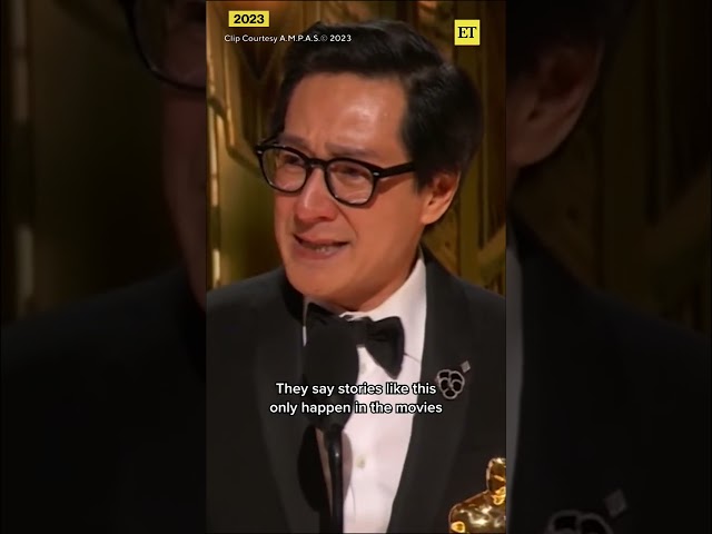 Ke Huy Quan's 2023 Oscar Acceptance Speech Is 🥺😭
