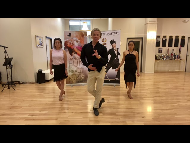 Jive Technique - Basic Dance Steps - Body Action in Jive - dance lessons in Beverly Hills by Oleg