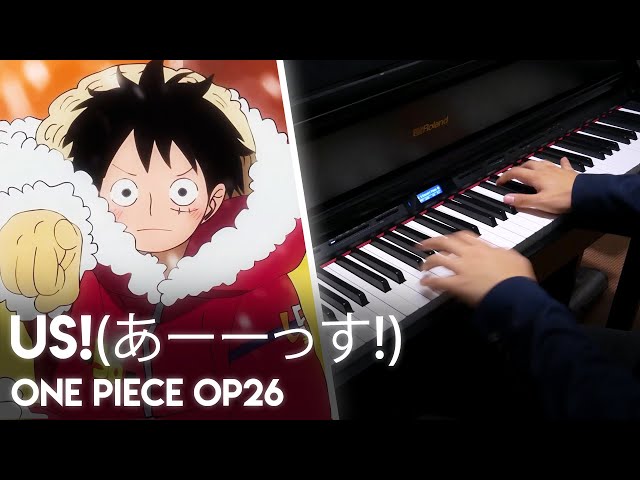 UUUUUS! [あーーっす!] - ONE PIECE OP 26 | Hiroshi Kitadani (Advanced Piano Arrangement)